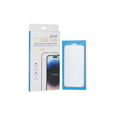(Quà tặng) Kính cường lực YV 6D iPhone 15/16 Plus