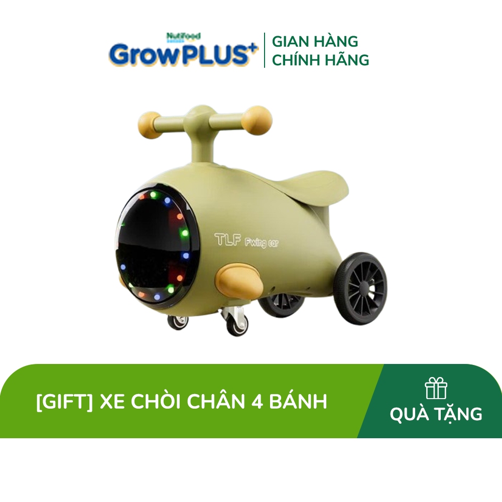 [Quà tặng không bán] Đồ chơi: Xe chòi chân cho bé, có 4 bánh chất liệu: nhựa + sắt, có nhạc, dùng pi
