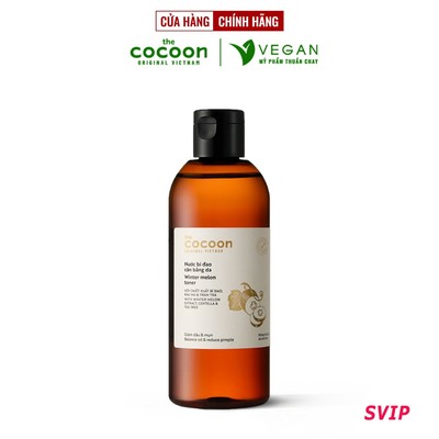 [SVIP] Toner nước bí đao cân bằng da cocoon 310ml - VEGAN - Mỹ phẩm thuần chay