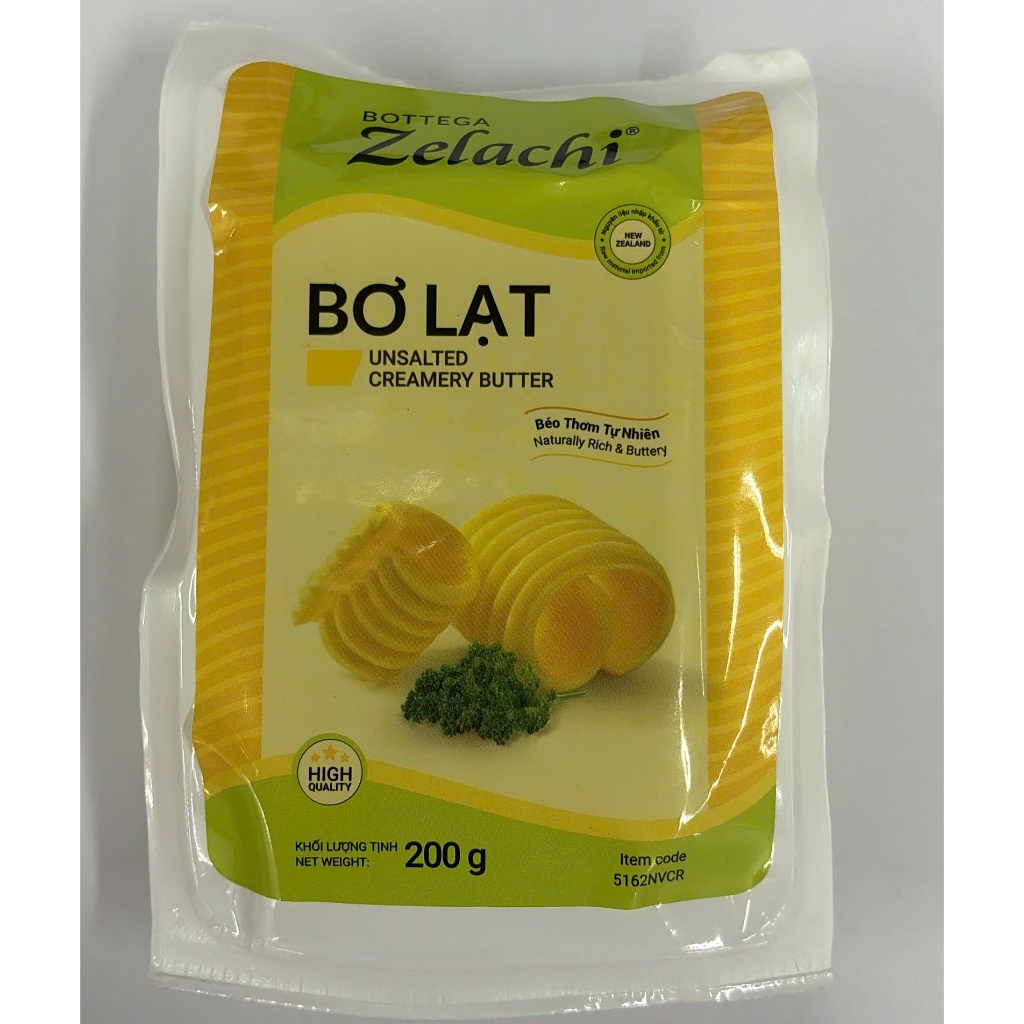 200gr Bơ Lạt Zelachi