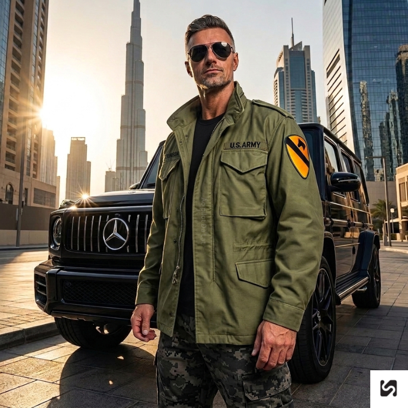 Áo Khoác M65 Field Jacket (Áo Phiêu/Nato) – Phục Dựng Chuẩn Q.Đ Mỹ, Khóa Nhôm Scovill, Lót Túi Trắng