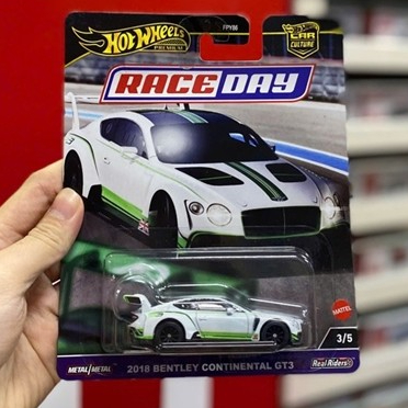 Xe mô hình HRV93 Hot Wheels Car Culture Race Day 2018 Bentley Continental GT3
