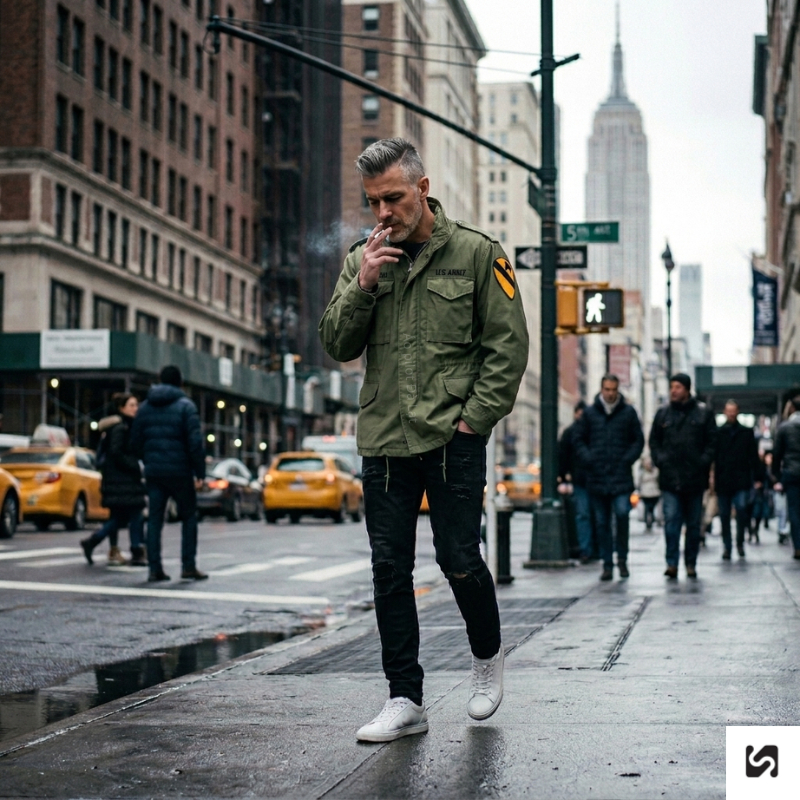 Áo phiêu, áo m65, áo field jacket khóa nhôm