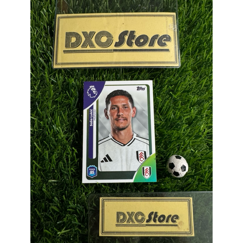 [ CHÍNH HÃNG ] - TOPPS PREMIER LEAGUE 2026 - SASA LUKIC (FULHAM)