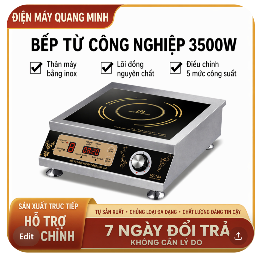 Bếp từ công nghiệp