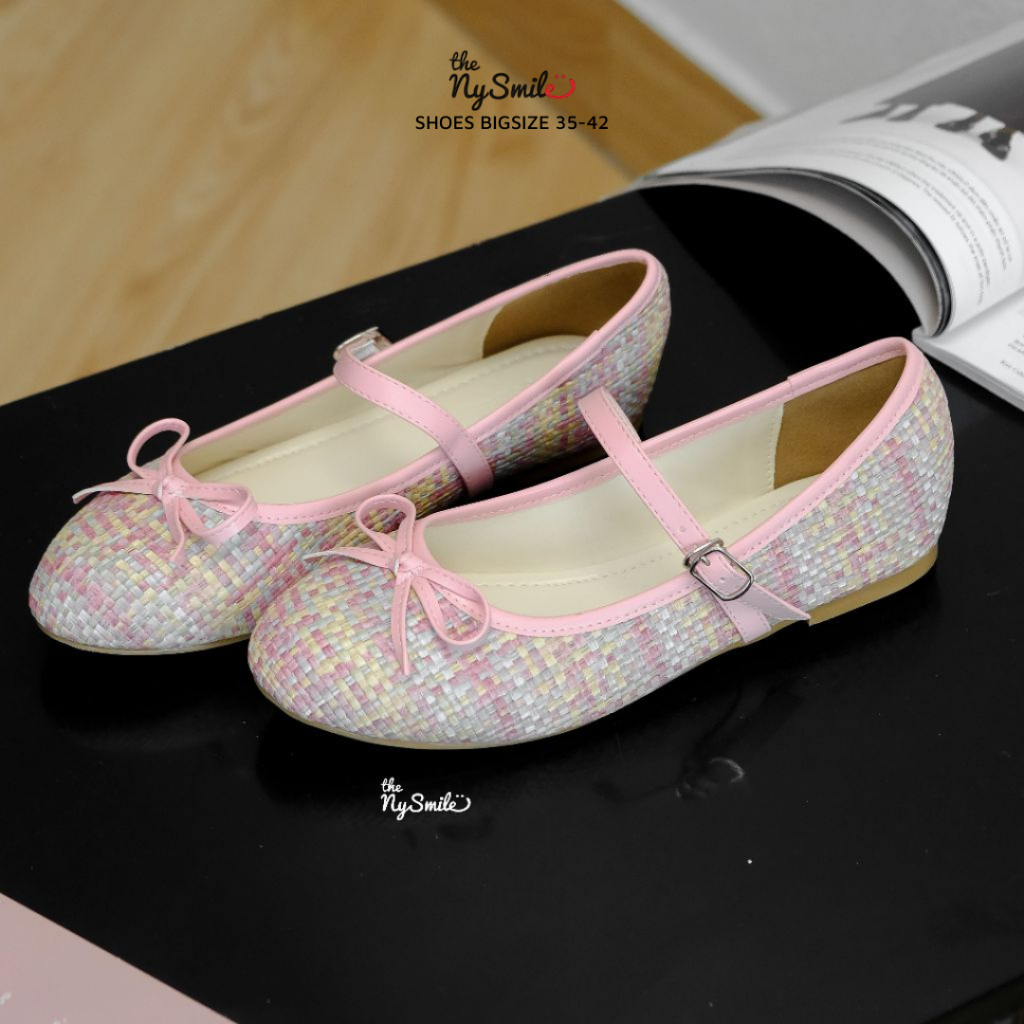 Giày nữ bigsize (35-42) GIÀY BÚP BÊ mang đi làm đi tiệc - The Nysmile - SUMI