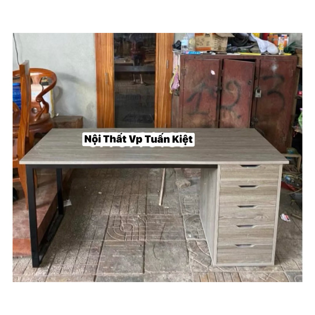 BÀN LÀM VIỆC BÀN HỌC IKEA GAMING D1M6 M029(hình thật )