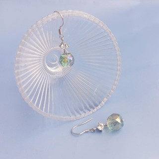 Bông tai móc câu treo pha lê xinh đẹp dễ thương
