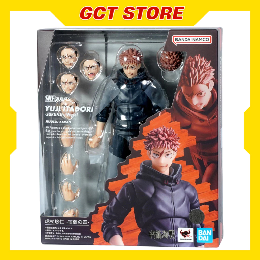 [CÓ SẴN] Mô Hình SHF Yuji Itadori Vessels On Sukuna Jujutsu Kaisen