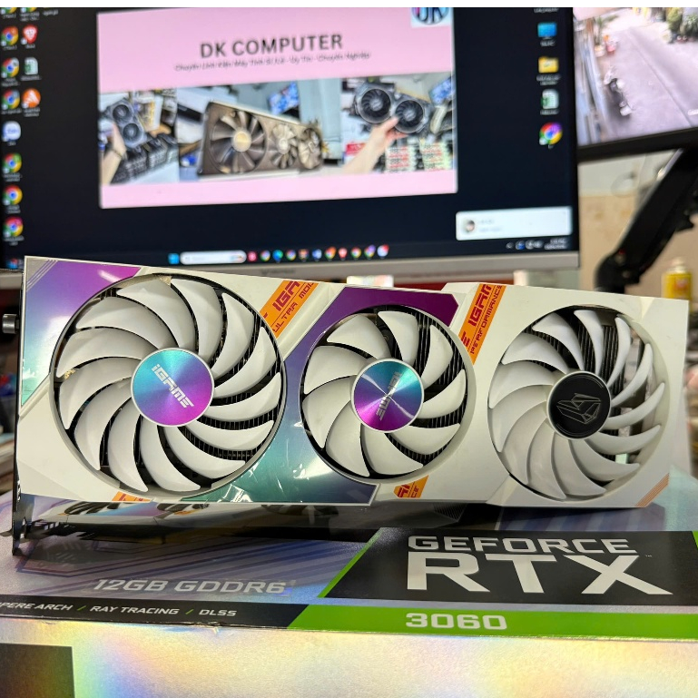 VGA Colorful iGame GeForce RTX 3060 Ultra W OC 12G Full Box