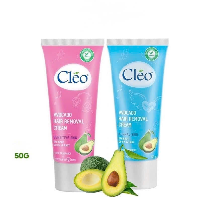 Kem tẩy lông Cléo Avocado Hair Removal Cream (50g) - Cleo