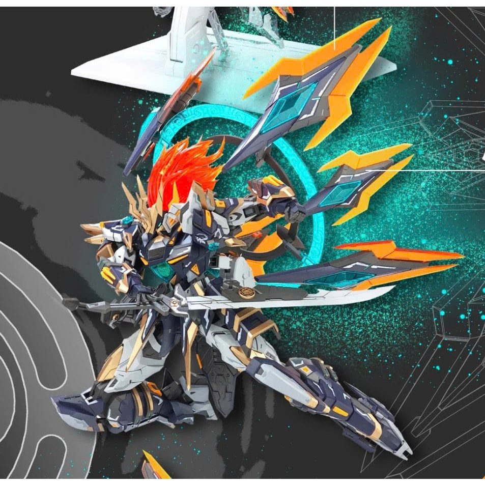 Mô Hình Lắp Ráp SNAA YR-03 Martial Emperor (tặng kèm double backpack base và decal nước)