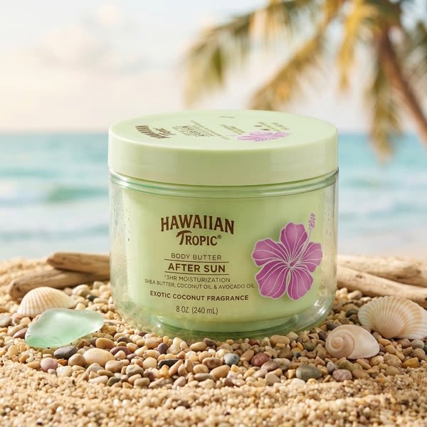 Hawaiian Tropic After Sun Butter Kem dưỡng da sau khi bị cháy nắng 240ml