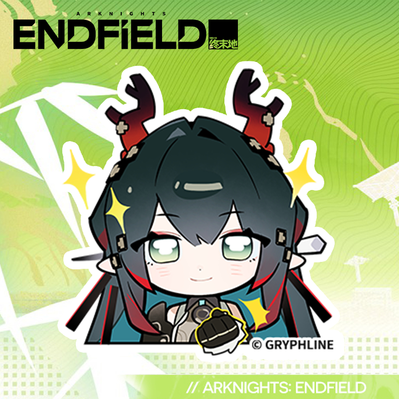 Sticker Arknights Endfield - Hình dán Zhuang Fangyi và các Operator khác