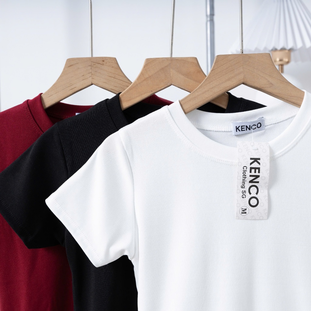 Áo Thun Nữ Cộc Tay Ôm Body Hamina Phối Viền Bèo Chất Thun Cotton Co Giãn Thoáng Mát BigSize LÂM TÚ MA2257 | BigBuy360 - bigbuy360.vn