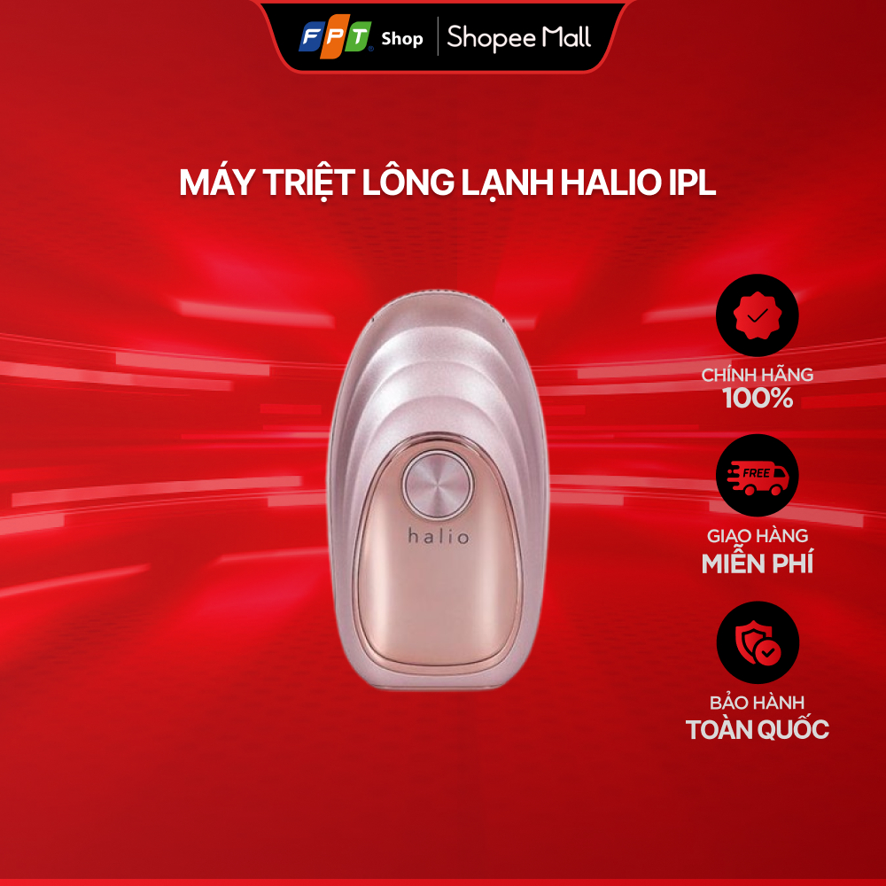 Máy triệt lông lạnh Halio IPL