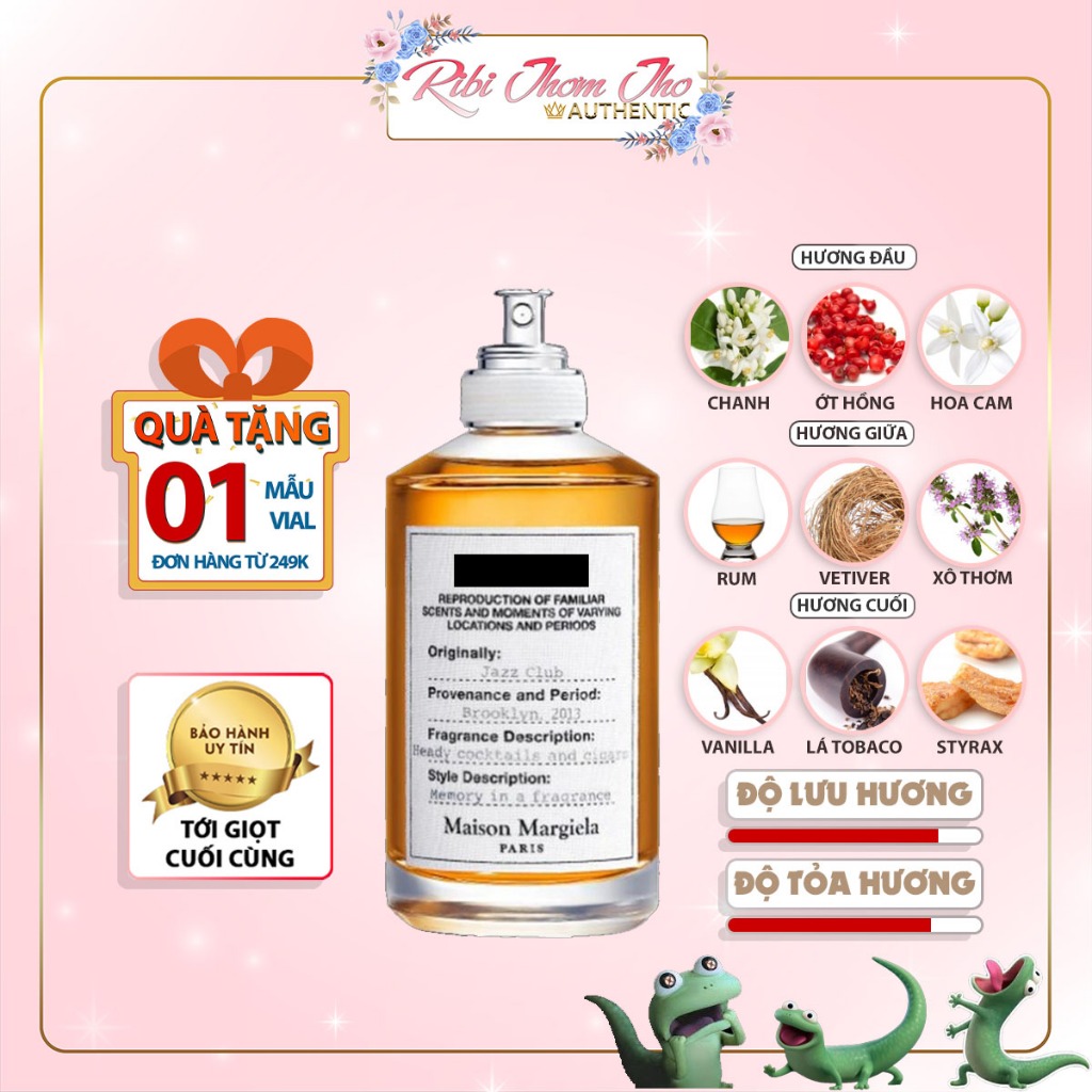 Nước hoa Unisex Jazz Club EDP