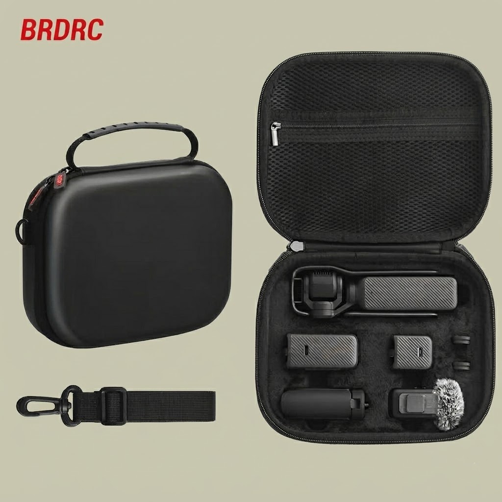 BRDRC Túi đeo chéo chống sốc cho DJI Osmo Pocket 3 Camera túi đeo chéo đựng phụ kiện chống sốc cho o