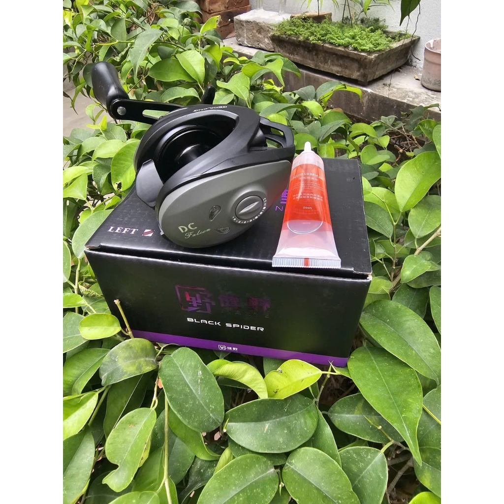 [TIếng DC - eeee - Tặng Dầu Mỡ] Máy Câu Có Chip DC Giá Rẻ DC Falcon - Đèn Nháy - Chống Rối Tốt