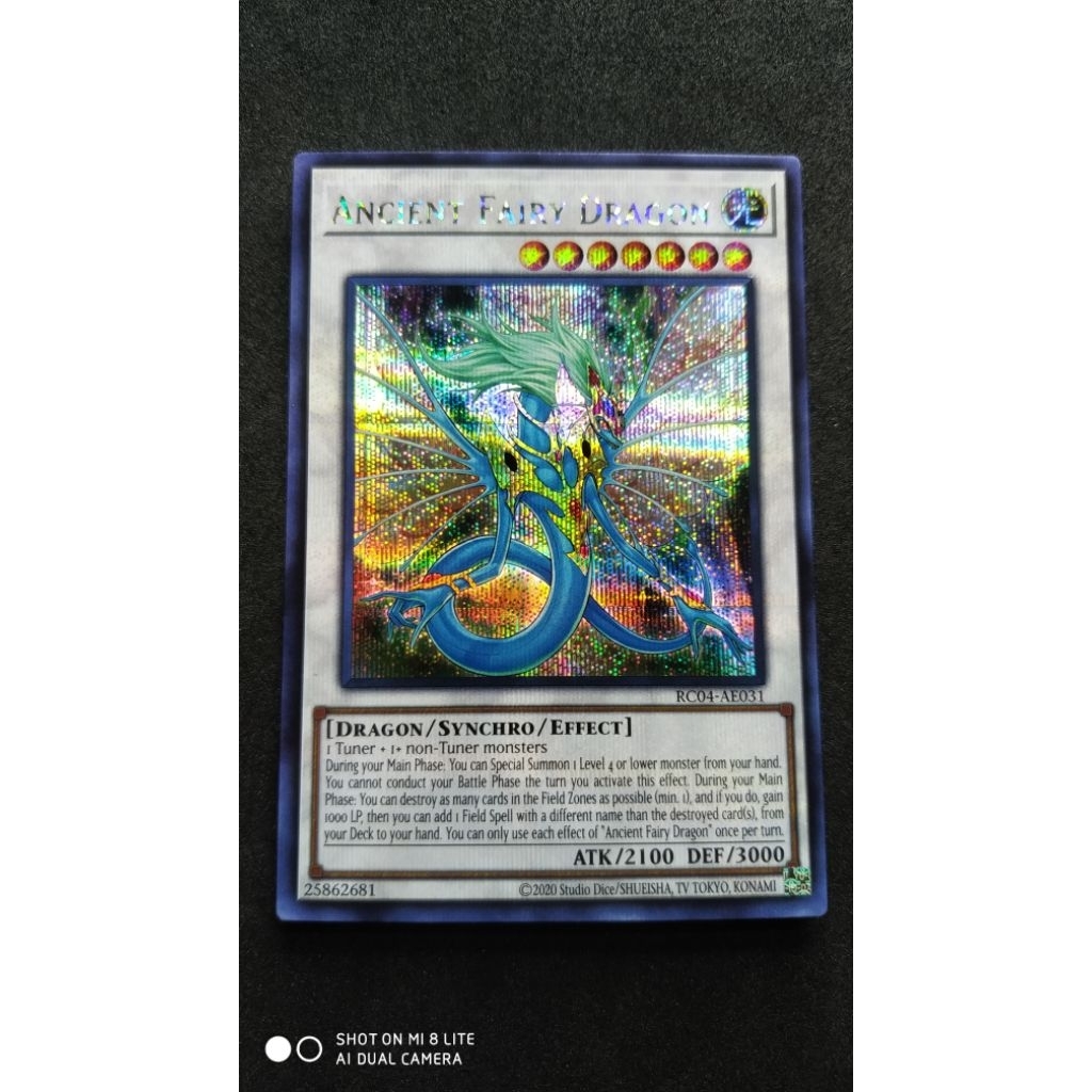 [YamiLab]-Yugioh Ancient Fairy Dragon-Secret Rare