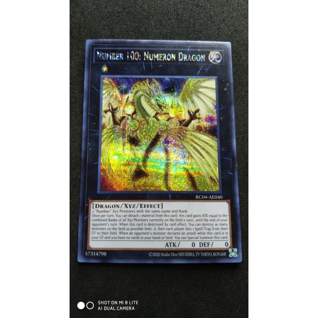 [YamiLab]-Yugioh Number 100: Numeron Dragon- Secret Rare