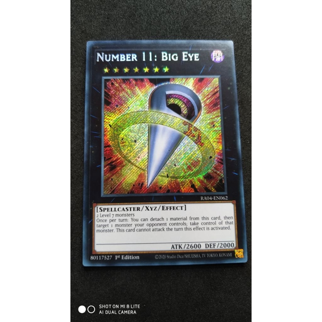 [YamiLab]-Yugioh Number 11: Big Eye- Secret Rare