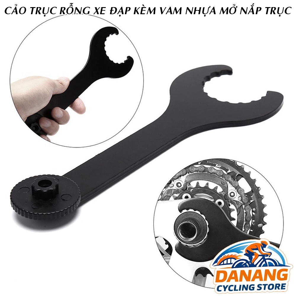 Dụng Cụ Tháo Trục Giữa BB Xe Đạp – Cảo Trục Rỗng Kèm Vam Mở Nắp Nhựa Trục Giữa