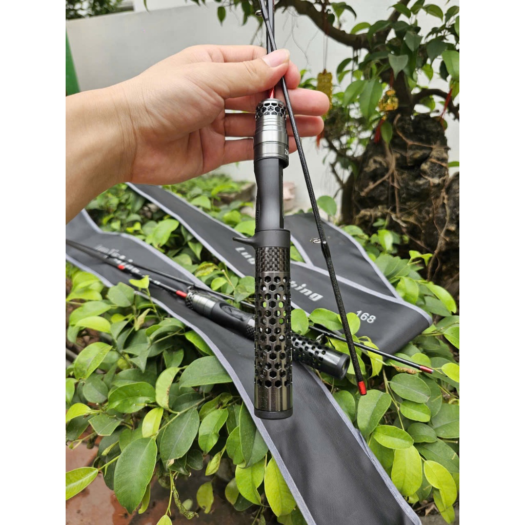[Mới UL] Cần UL Zyfishingfans Cán Cần tiện CNC Siêu Đẹp