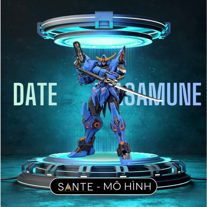 Mô Hình lắp sẵn Moshow Toy - Date Masamune 1/100