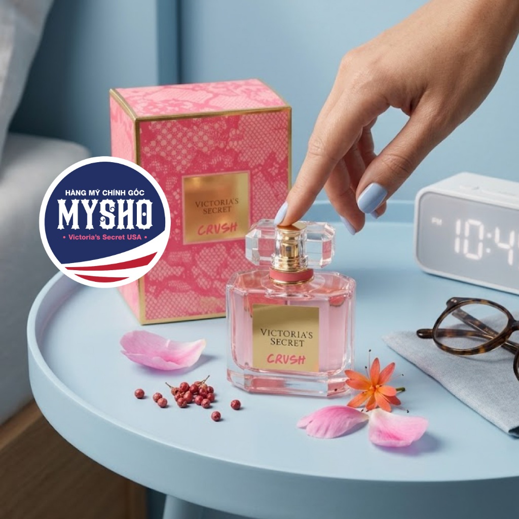 [50ml] Nước hoa Crush với hương thơm từ Hoa tiêu hồng, Hoa mẫu đơn, Hoa Ashok