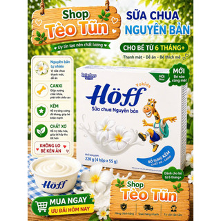 Sữa chua Hoff cho trẻ từ 6 tháng tuổi