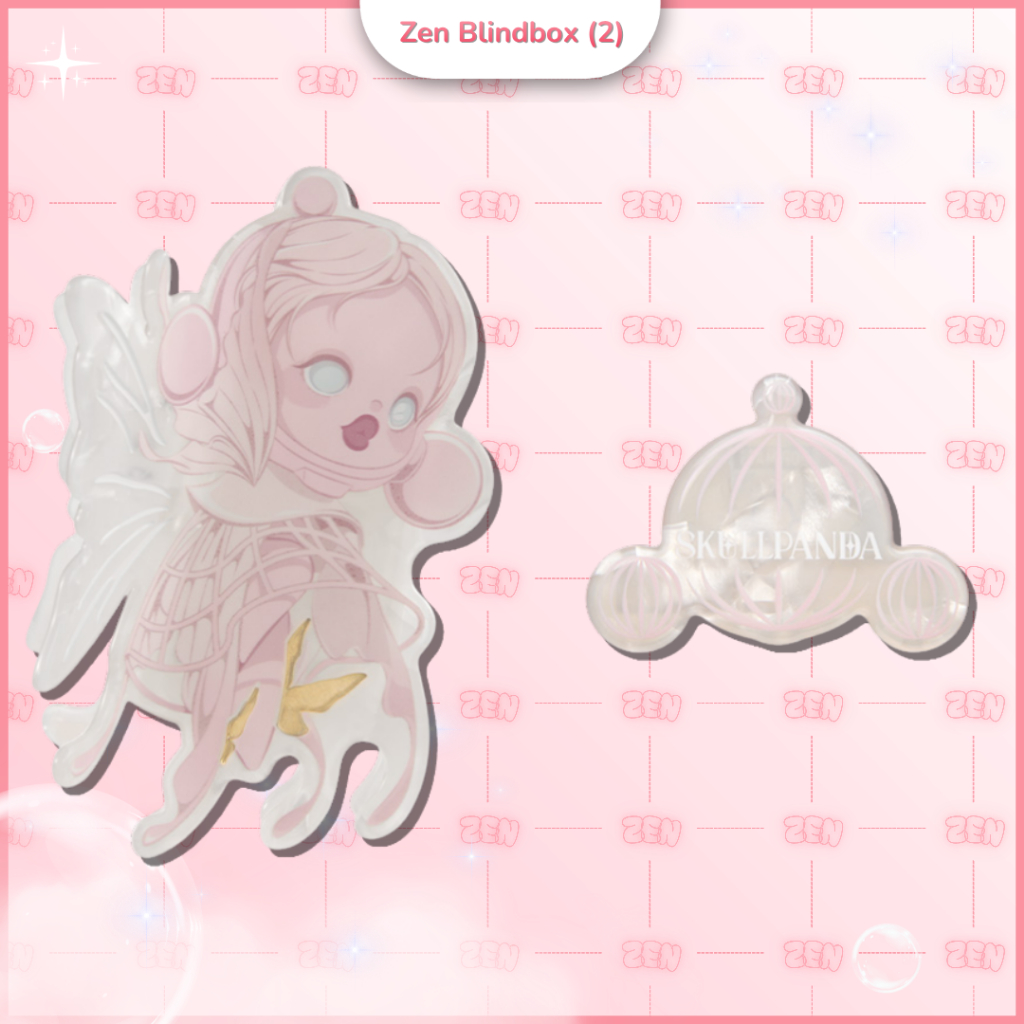 [CHÍNH HÃNG] Skullpanda The Paradox Series Hair Clip Set Mô Hình Kẹp Tóc Skullpanda