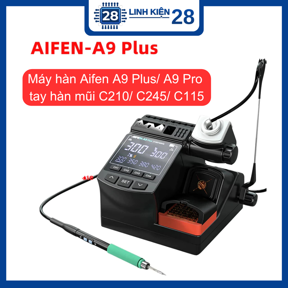 Máy hàn Aifen A9 Plus/ A9 Pro/ YCS S1-160W/ Mijing H1 chung nền tảng, tương thích C115, C210, C245. 