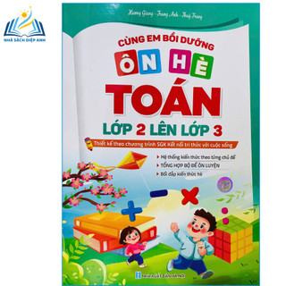 Sách - Cùng Em Bồi Dưỡng Ôn Hè Toán Lớp 2 Lên Lớp 3 (Theo Chương Trình Kết Nối Tri Thức)