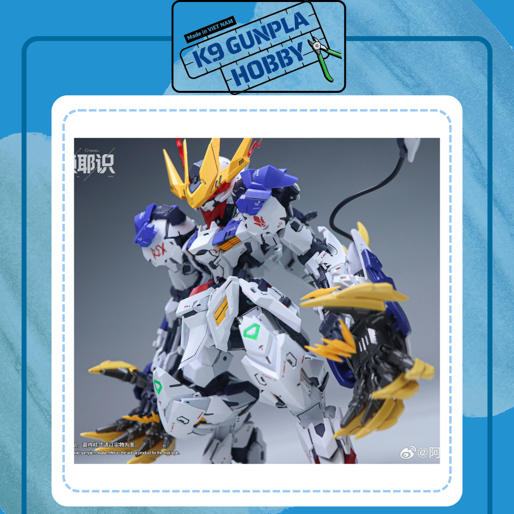 [CÓ SẴN] Mô Hình Lắp Ráp MGSD Barbatos Lupus Rex Kèm vuốt, effect và decal nước