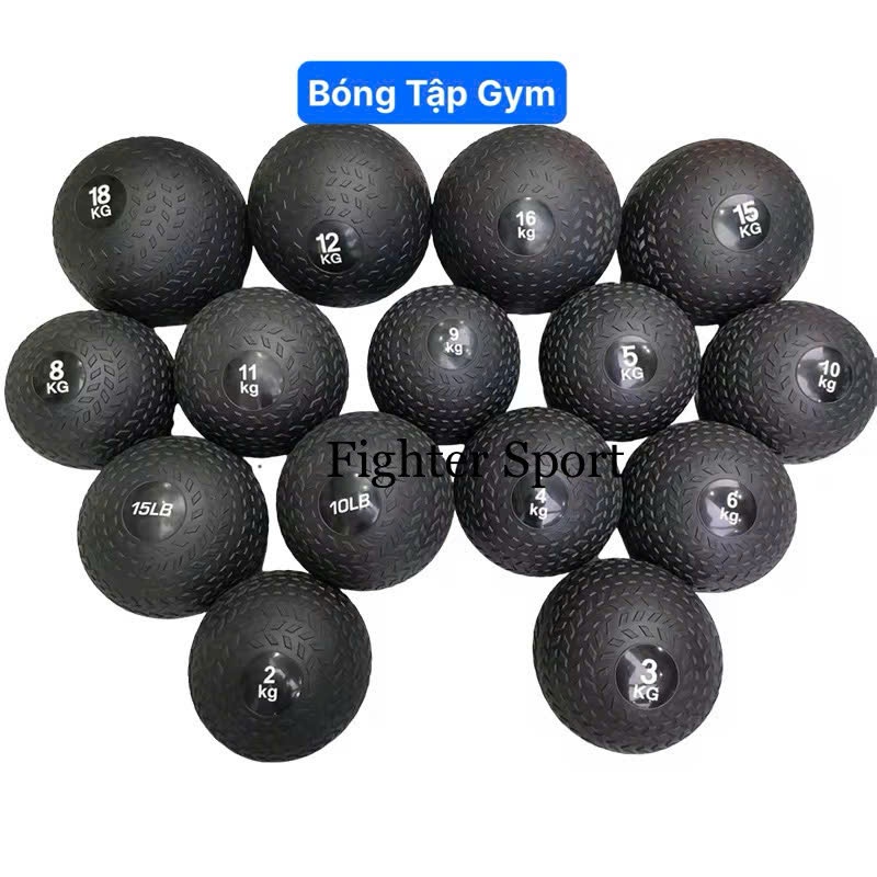 Bóng Tạ Gym  - Medicine Ball Slam Ball -  - Thể Lực - YOGA - Võ thuật - Cardio