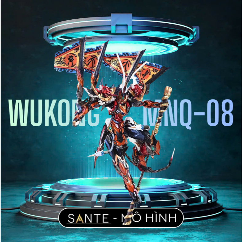 Mô Hình Ráp Sẵn Metal Build MNQ XH08 Wukong ( Tôn Ngộ Không ) - Motor Nuclear