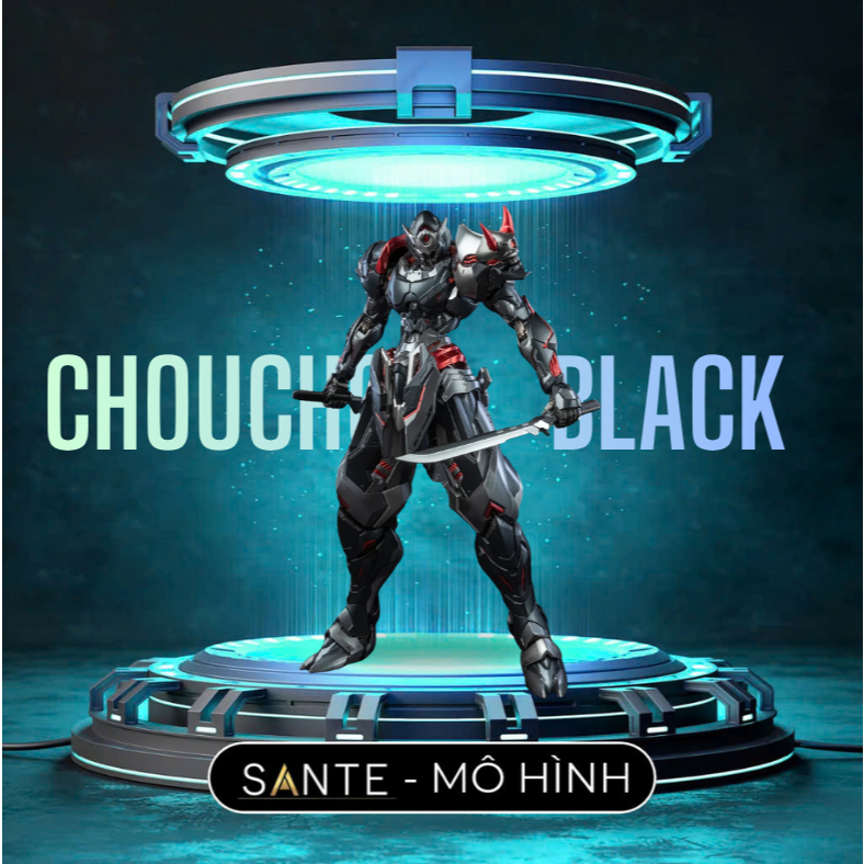 Mô hình Metal Build CangDao CD-07B Chouchou Dark Night Shadow 1/72