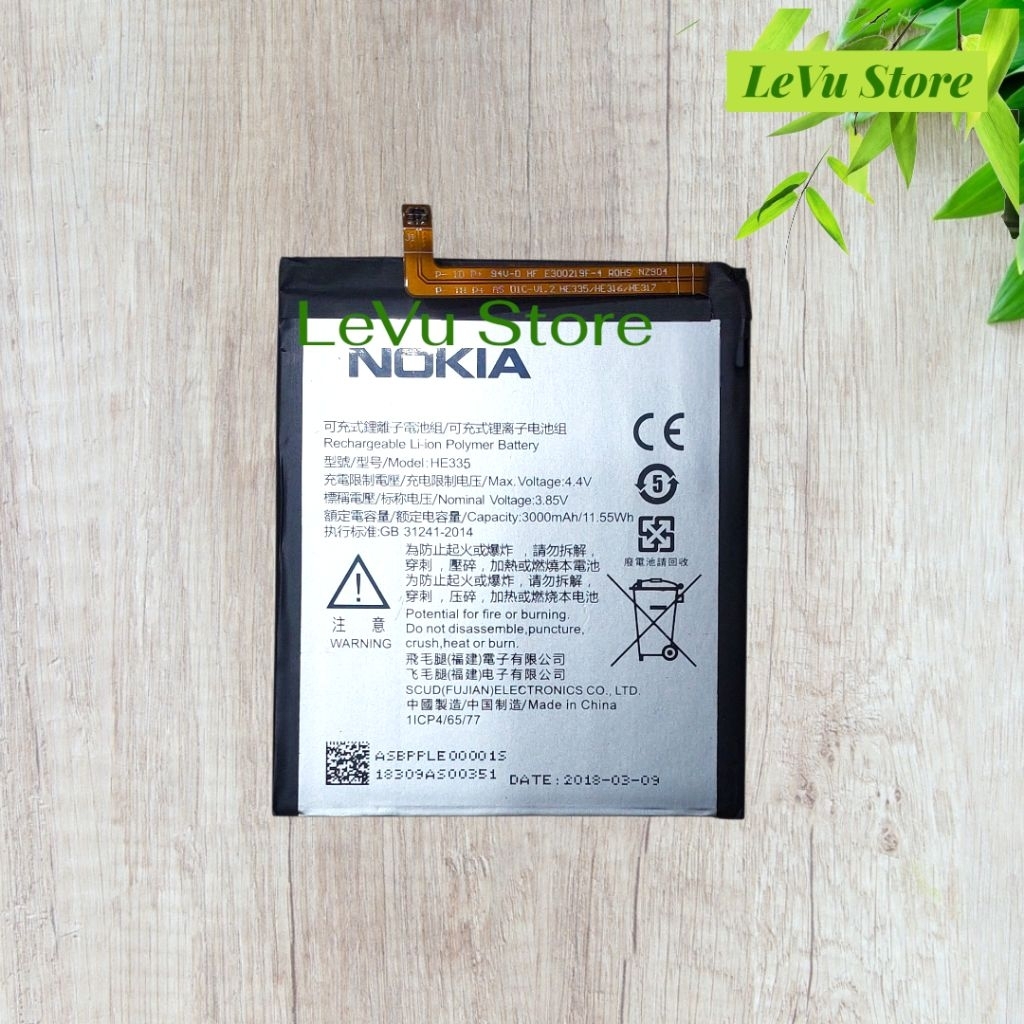 Pin HMD Nokia 6 [HE335 / 3000mAh]