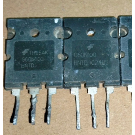 IC IGBT G60N100 G60N100BNTD 1000V 60A TO-3P chính hãng tháo máy FAIRCHILD