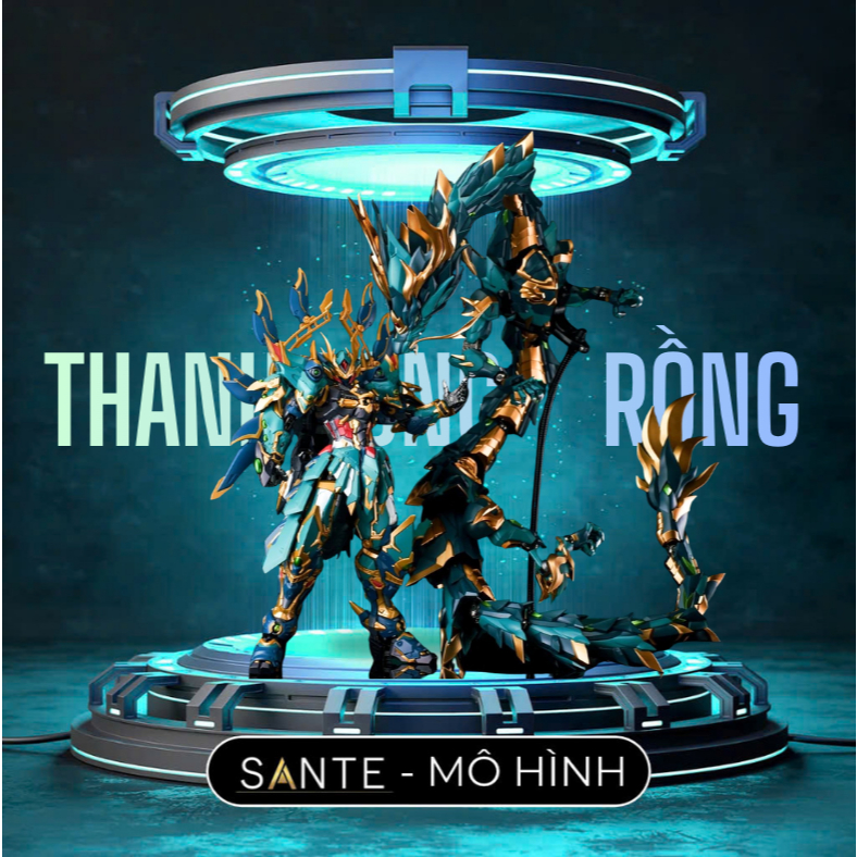 Combo Mô Hình Lắp Sẵn  Thanh Long Rồng Cangdao