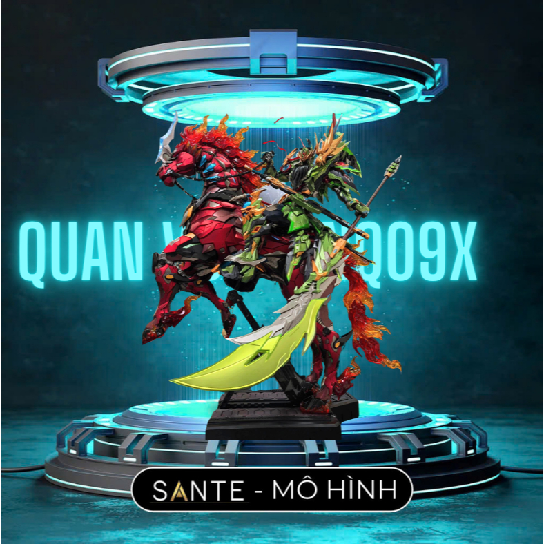 Mô hình Metal Build MNQ-XH09X Guan Yu - Quan Vũ