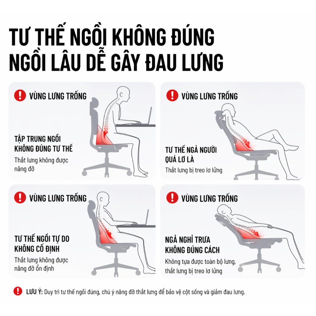 Ghế Công Thái Học Saigu SG-027 Chính Hãng | Full VAT | BH 3 Năm | BigBuy360 - bigbuy360.vn