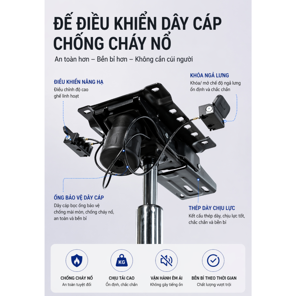 Ghế Công Thái Học Saigu Ares L6 Lưng Nhôm | Full VAT | BH 3 Năm | BigBuy360 - bigbuy360.vn