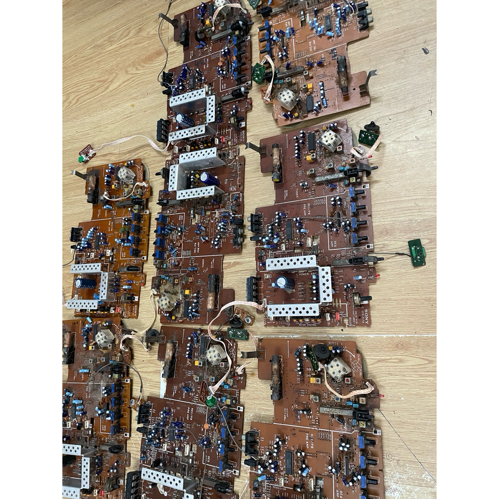 radio cassette Sony cfs-715S, bộ mạch Sony 715S, main radio cassette Sony CFS-715S hàng tháo máy chạ