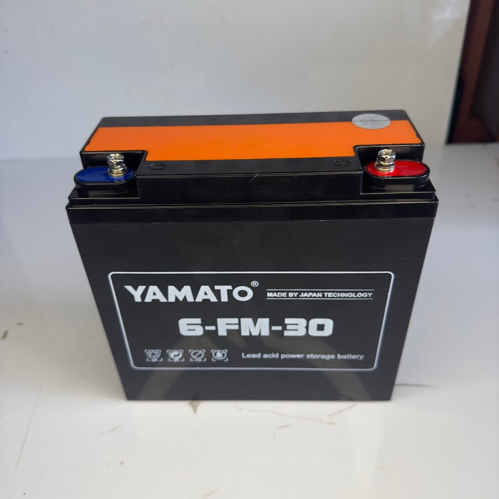 acquy Xe Máy Điện - Loa Kéo - Năng Lượng mặt trời YAMATO 12V - 30Ah YMT-12-30 BH 12 tháng SIÊU NHÂN 