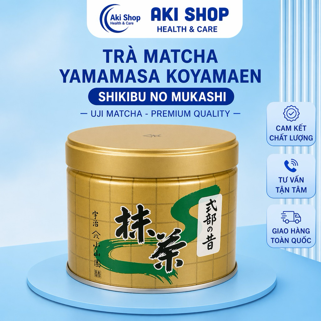 matcha Shikibu no mukashi Yamamasa Koyamaen Ngon Thượng Hạng