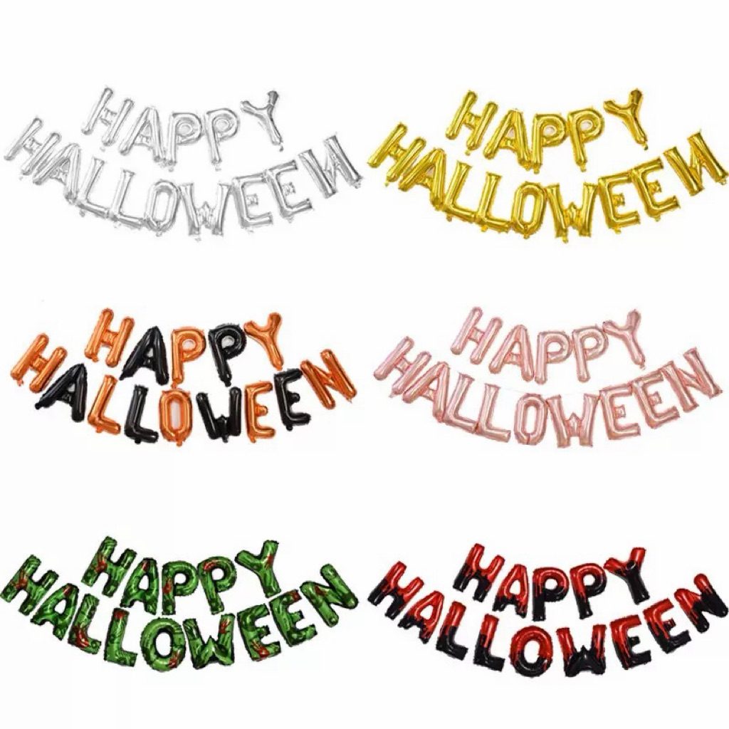 SET BÓNG CHỮ HAPPY HALLOWEEN