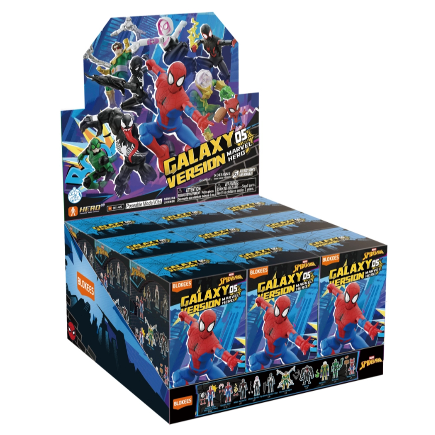 (9 BOX) Hộp Mù Blokees Figures FULL SET - Marvel Infinity SAGA-81145 - Galaxy Version 05 - EM11