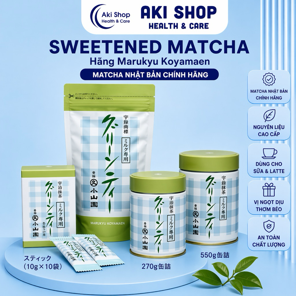 Uji Matcha Latte Milk Special Nhà Marukyu Koyamaen